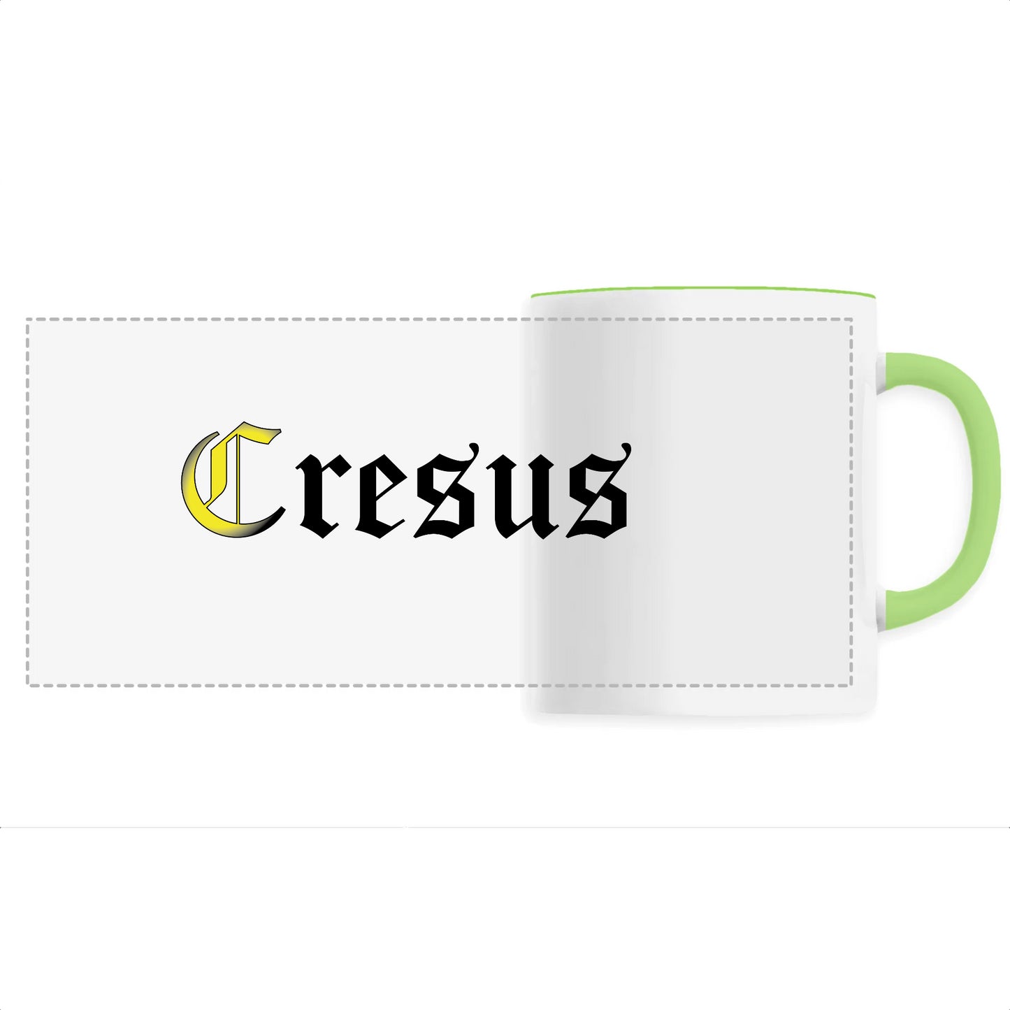 Mug CRESUS céramique Impression panoramique