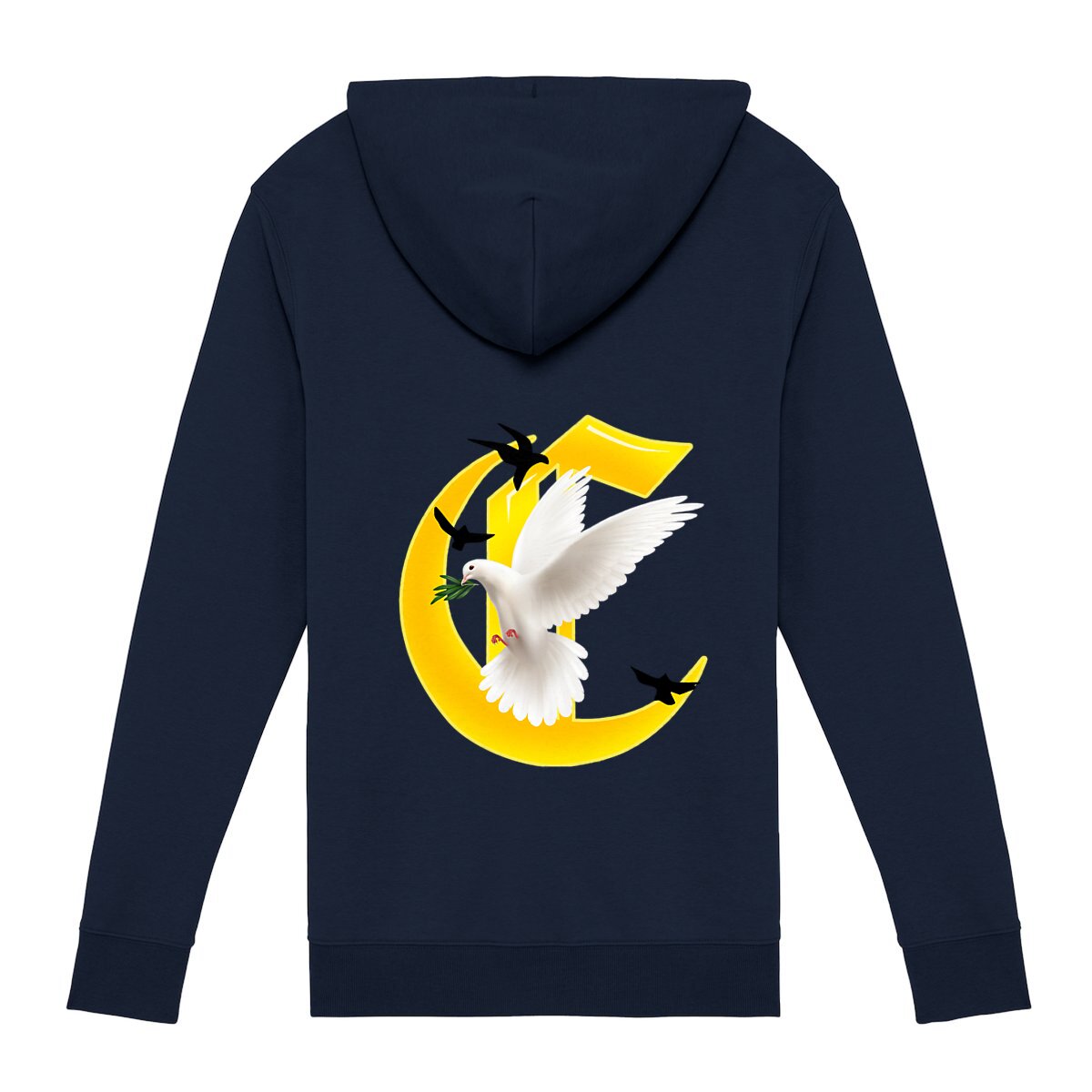 SWEAT ZIPPE DOVE