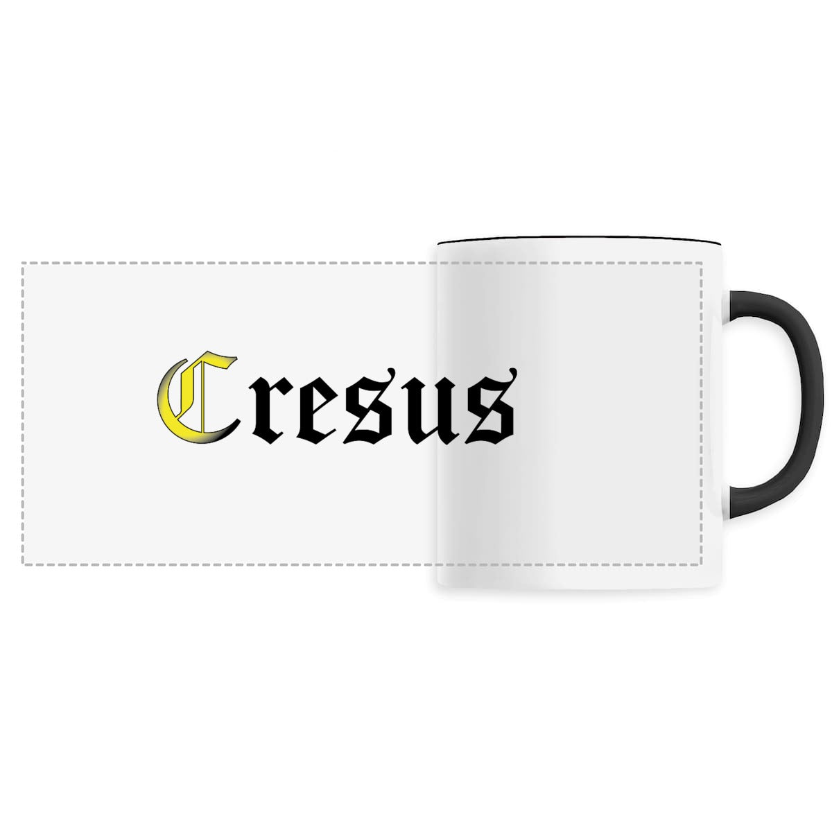 Mug CRESUS céramique Impression panoramique