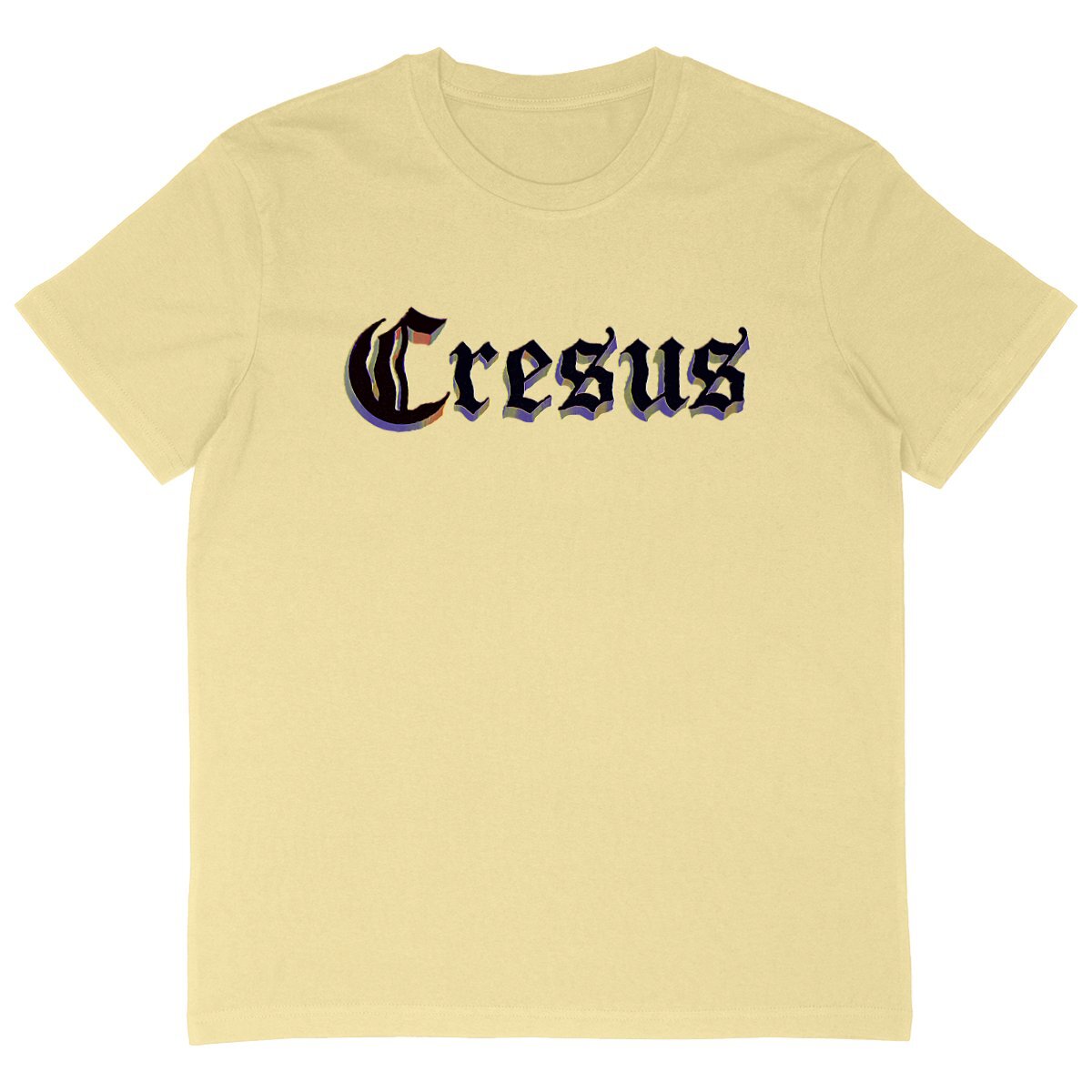 T-Shirt CRESUS x DONOVANN Full Black Typo